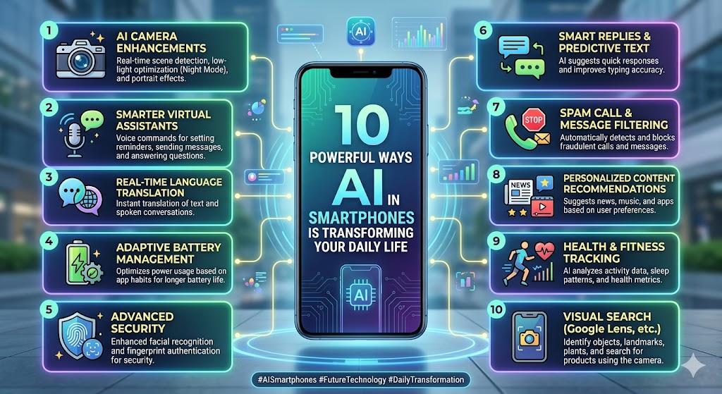 10 Powerful Ways AI in Smartphones