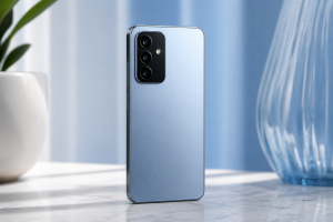 Modern smartphone with sleek design and high-quality camera