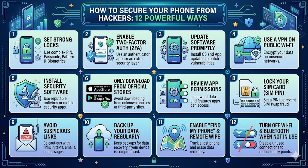 How to Secure Your Phone from Hackers